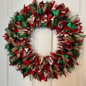 Festive Holiday Wreath